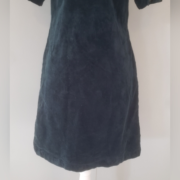 Universal Thread Green Corduroy Puff Sleeve Dress - Picture 5 of 15